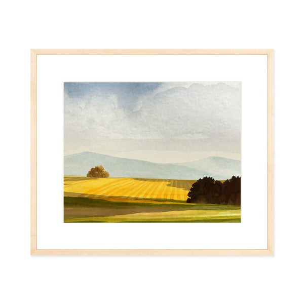 Golden Field - Art Print by Felix Doolittle